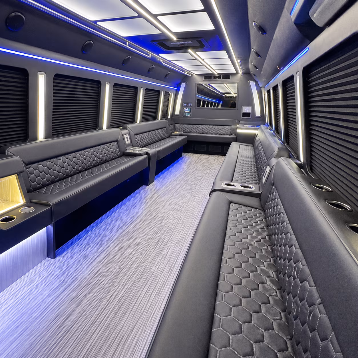 across downey california party bus rental