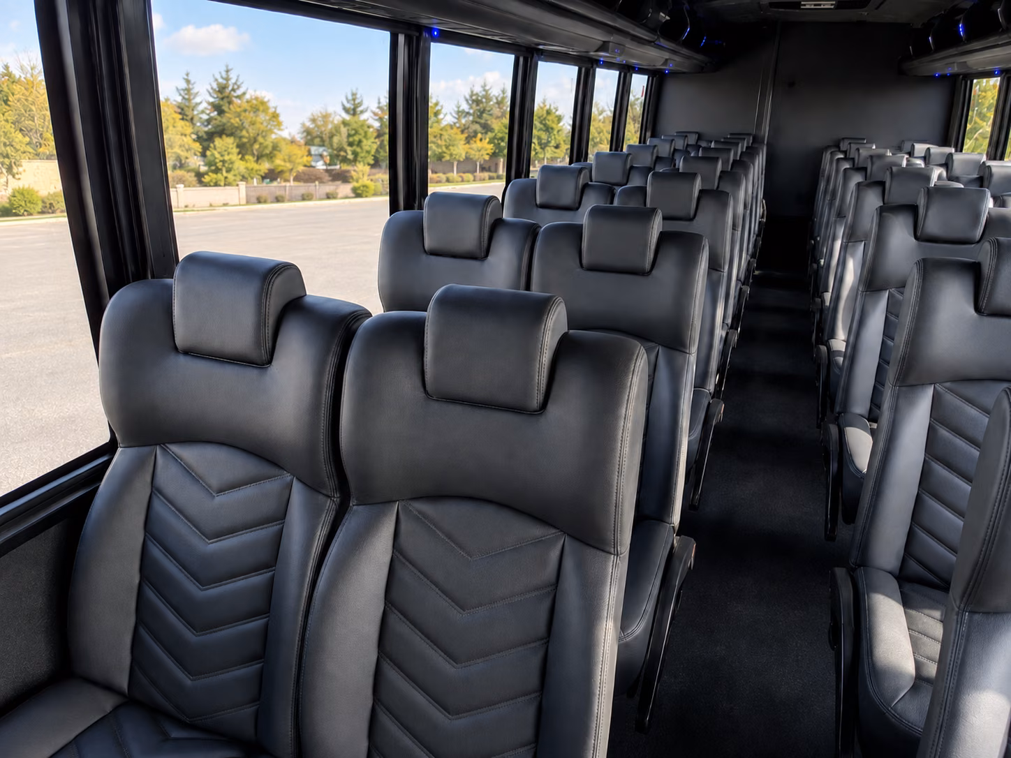 airport transfer buses for wedding guests flying into lax and sna
