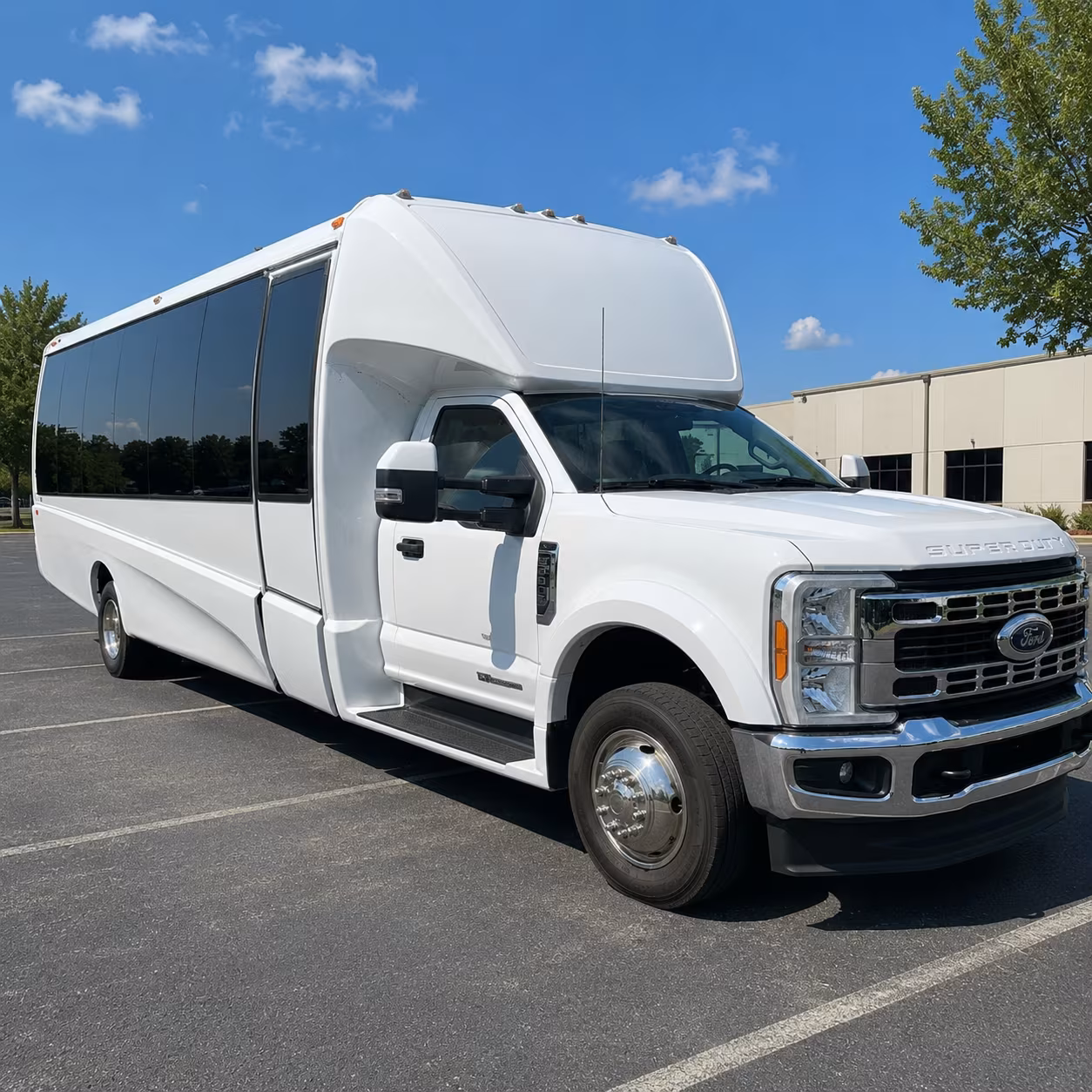 charter buses for downey corporate events and employee shuttles