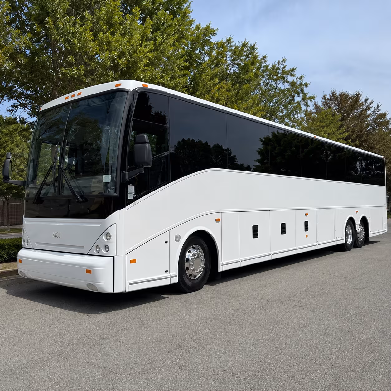 downey bus rental service area