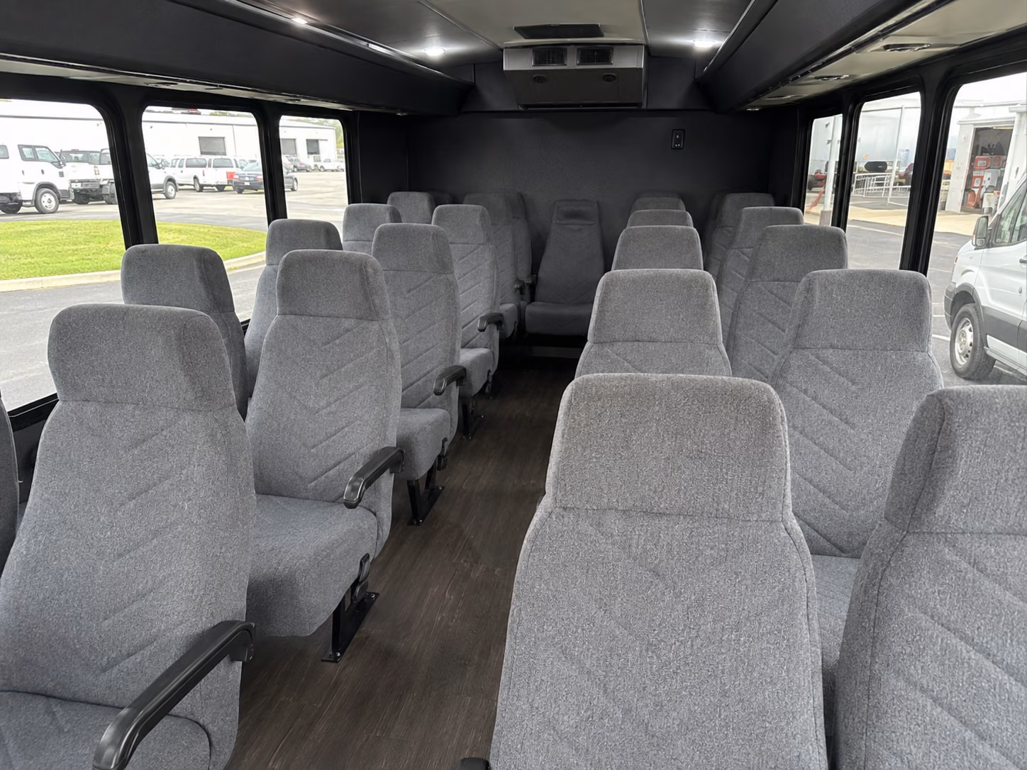 downey long distance transportation onboard seating