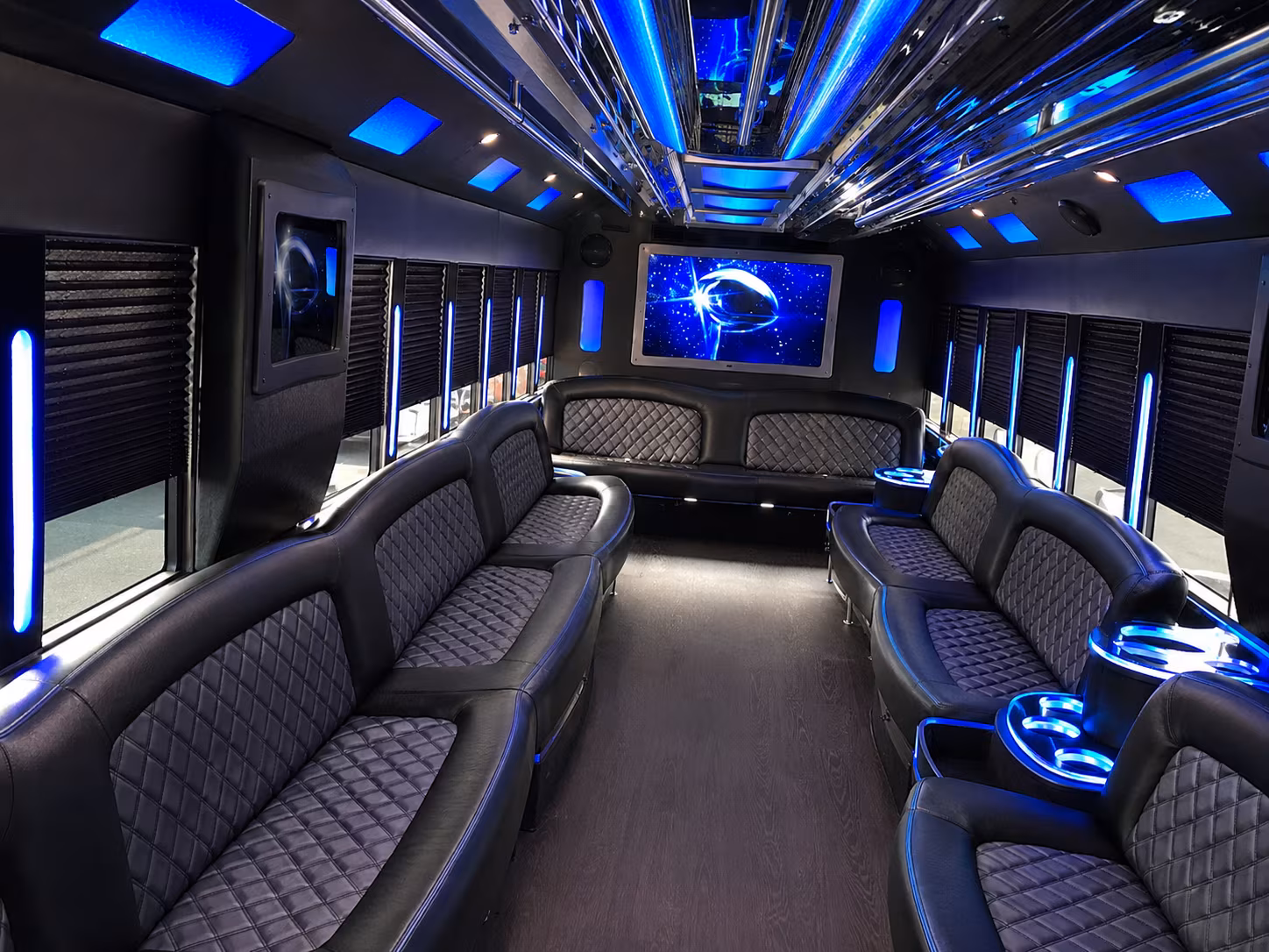 downey party bus rental gallery