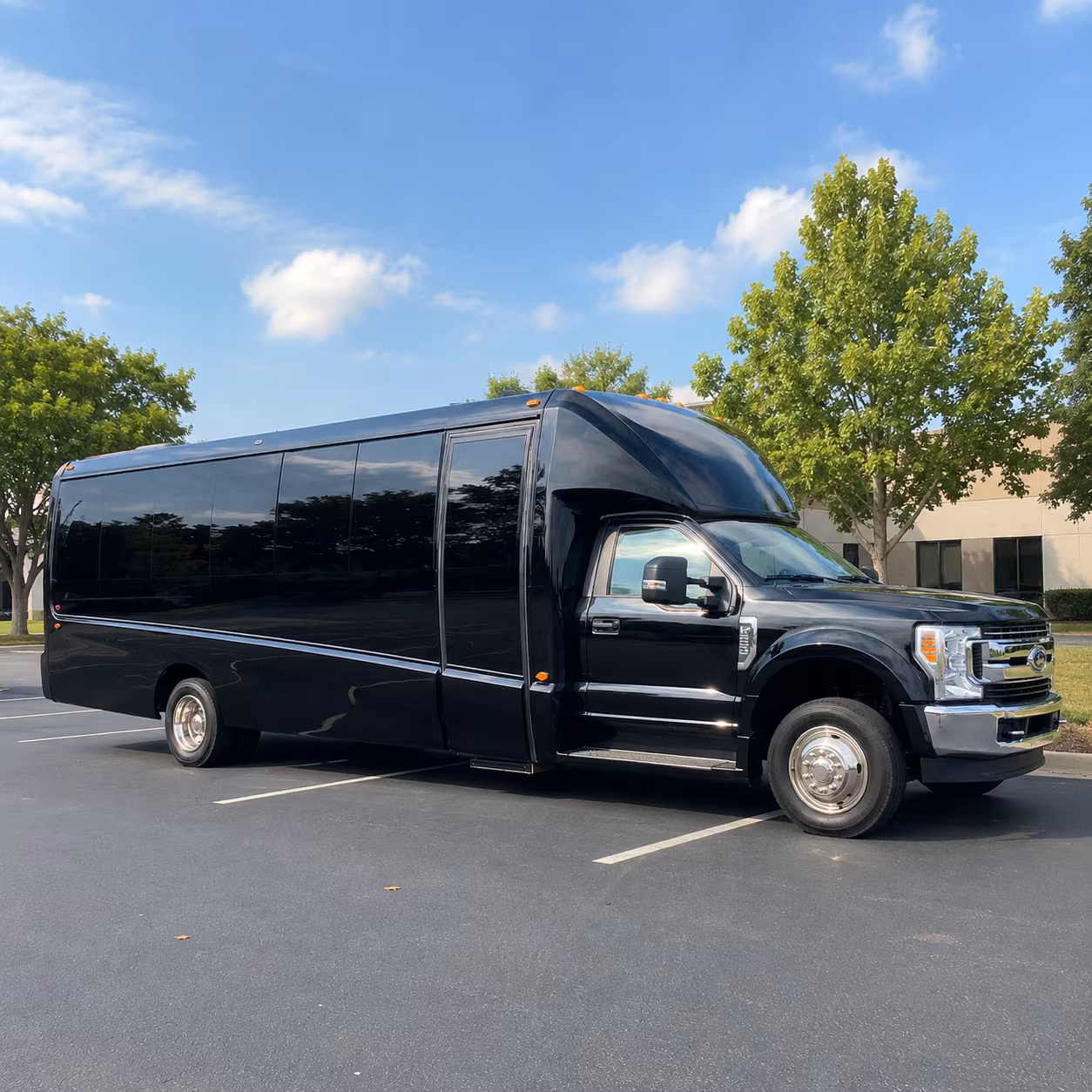 downey sporting event transportation onboard seating