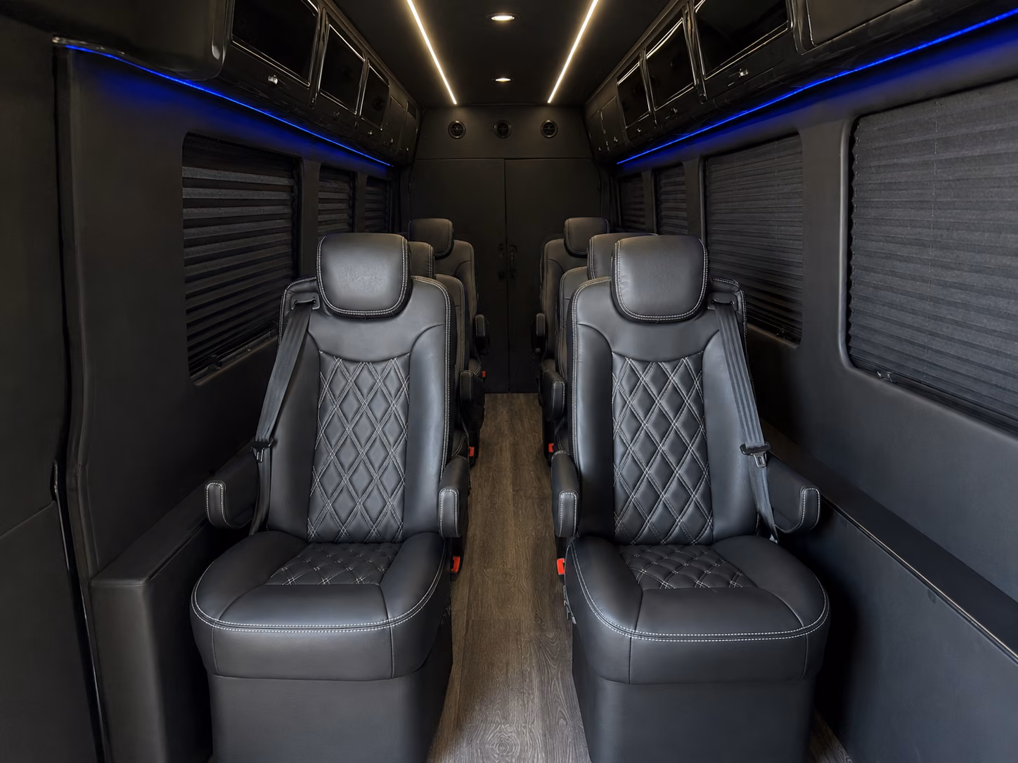 downey sprinter van with driver interior