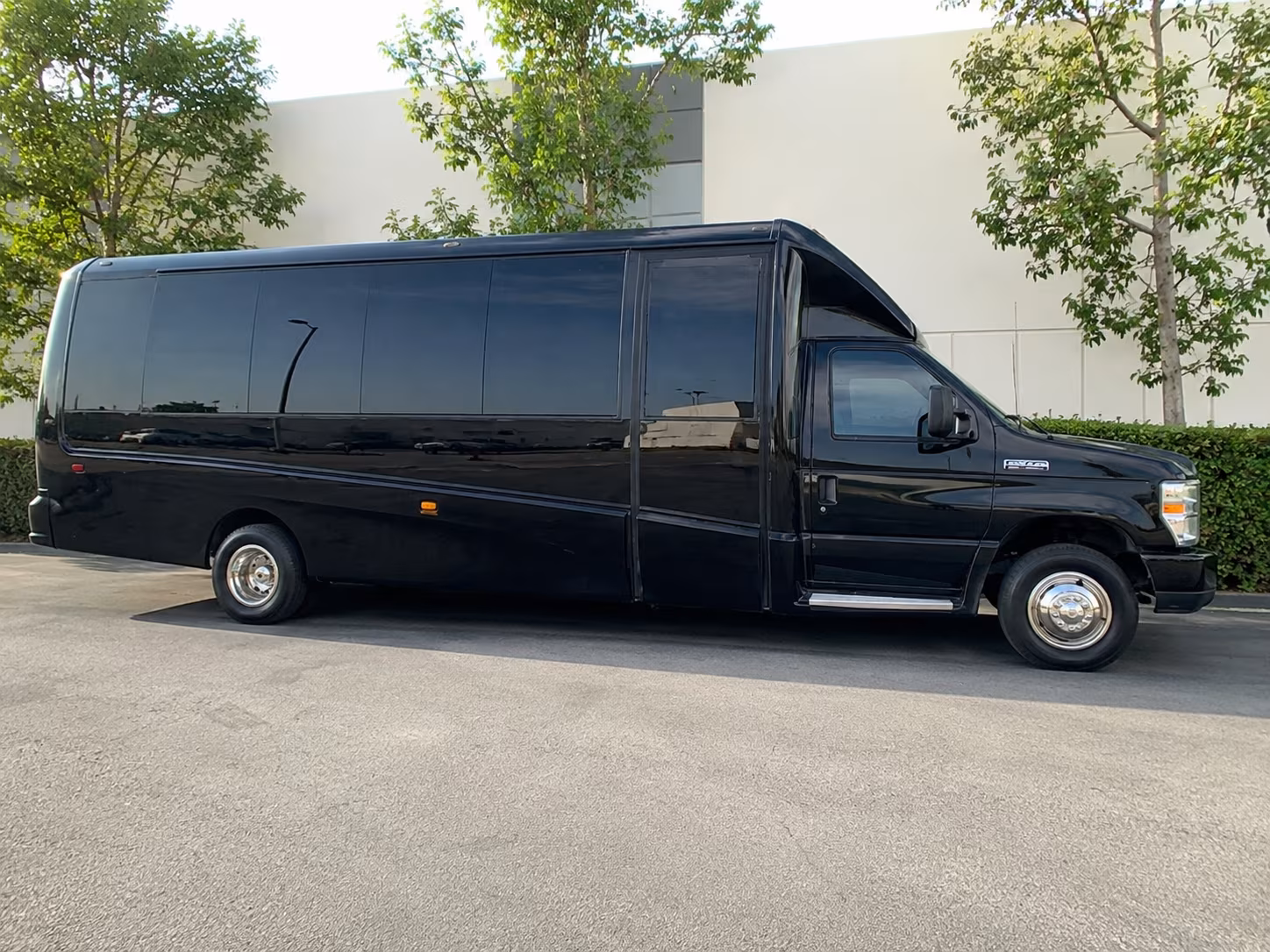 employee shuttle buses for downey s largest employers