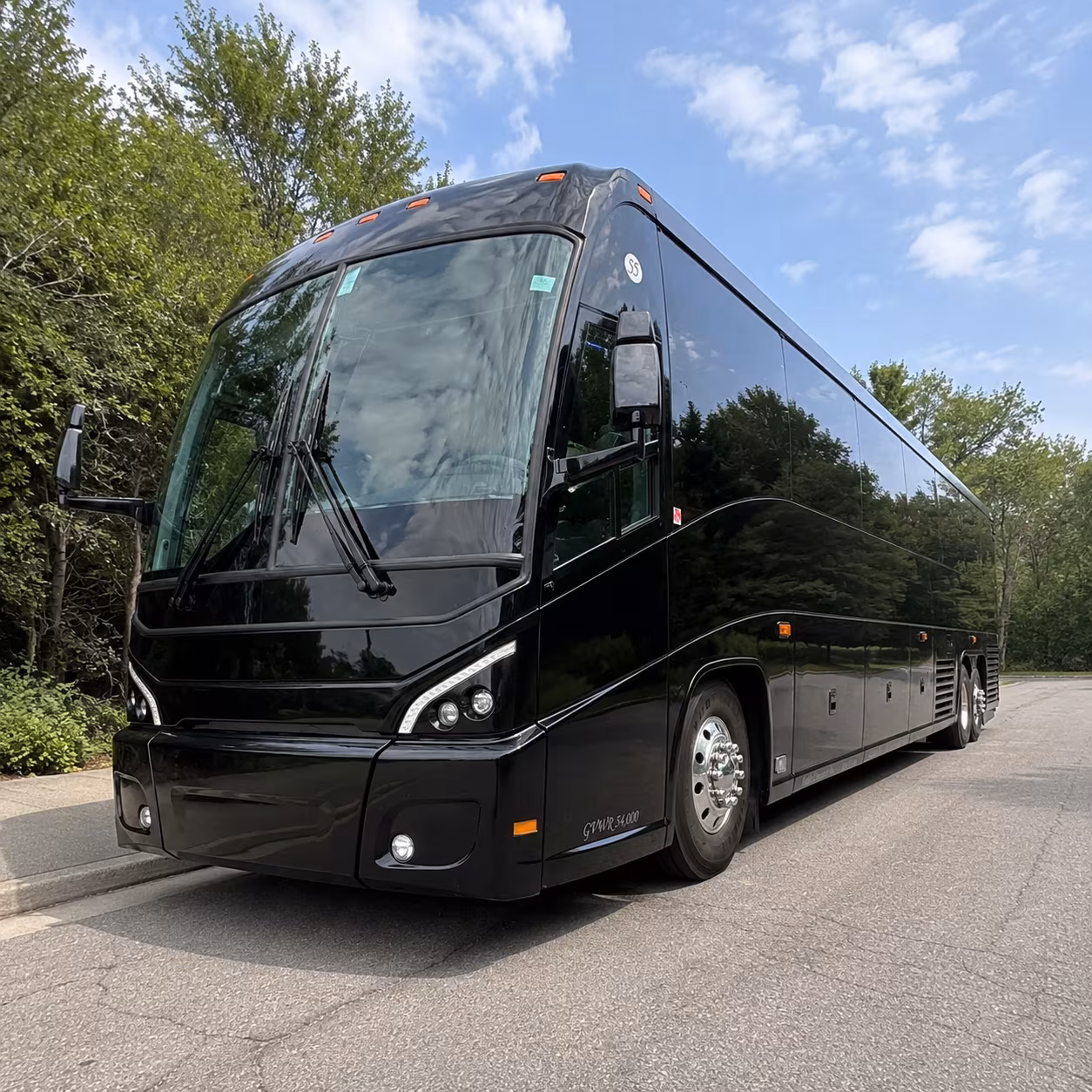 lax charter bus rentals airport transfers from downey