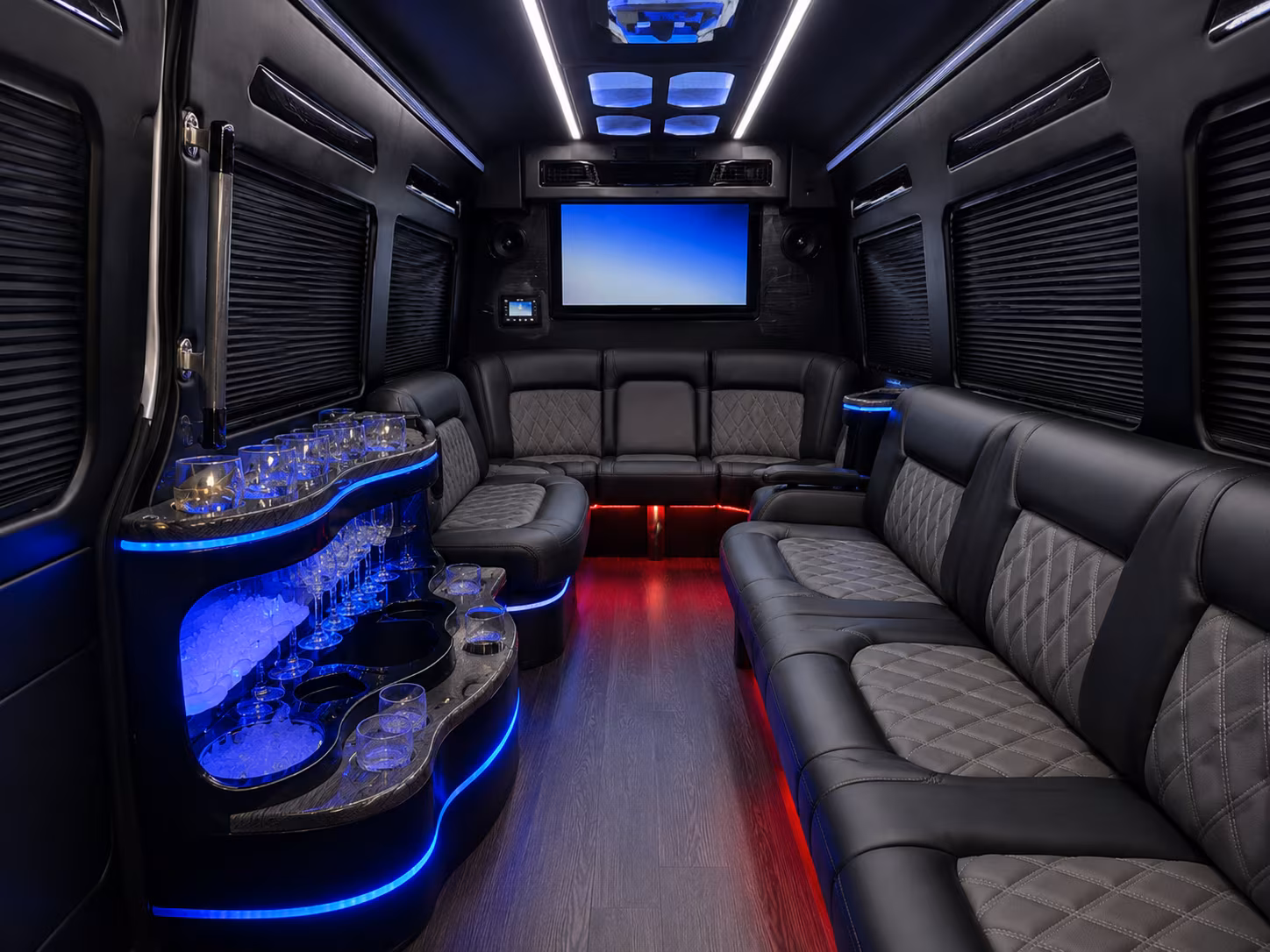 prom buses serving downey high schools and nearby campuses